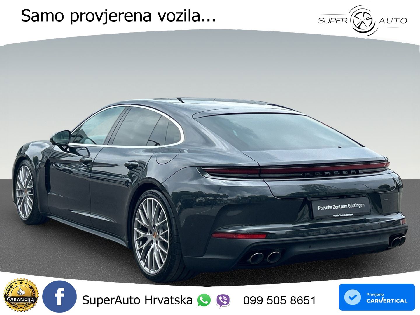 Porsche Panamera 4 2.9 V6 (470 KS) E-Hybrid PDK ACC+HEAD+4xGR SJED+360+PANO