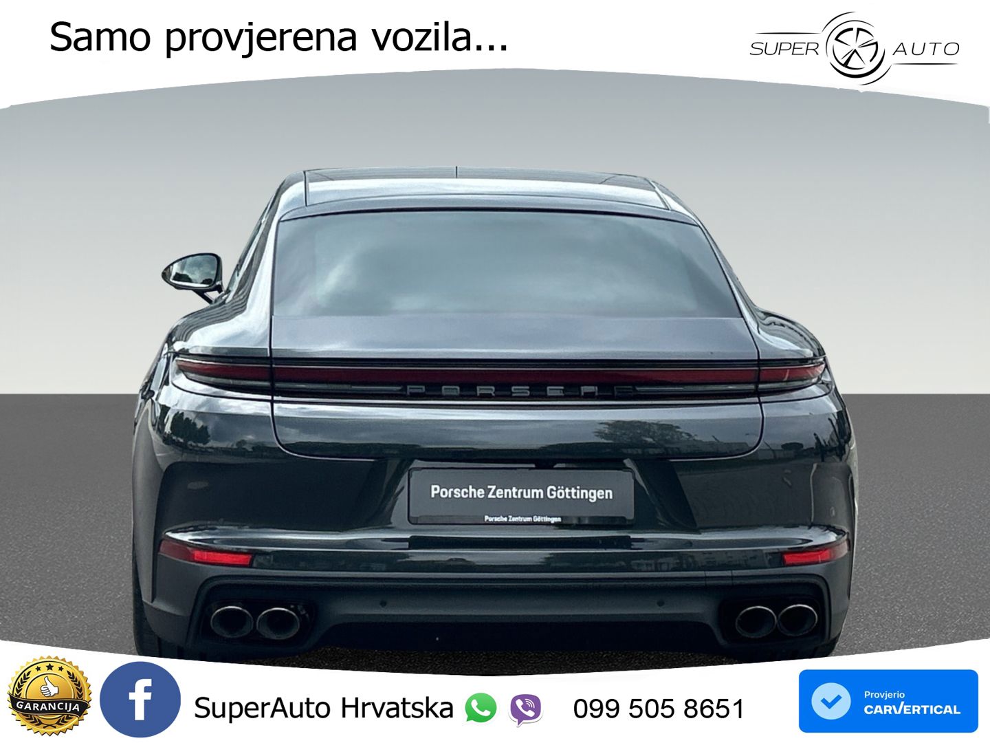 Porsche Panamera 4 2.9 V6 (470 KS) E-Hybrid PDK ACC+HEAD+4xGR SJED+360+PANO