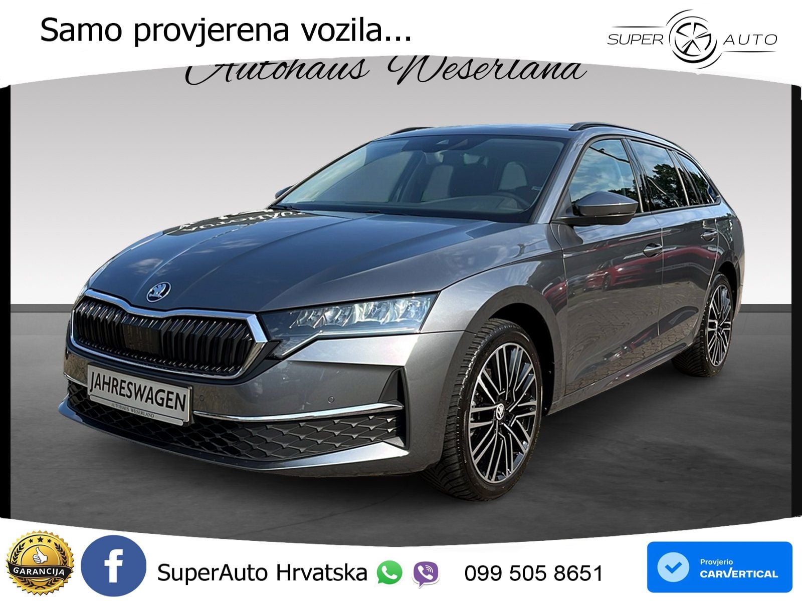 Škoda Octavia Combi 1.5 TSI (150 KS) Selection LED+GR SJED+ACC