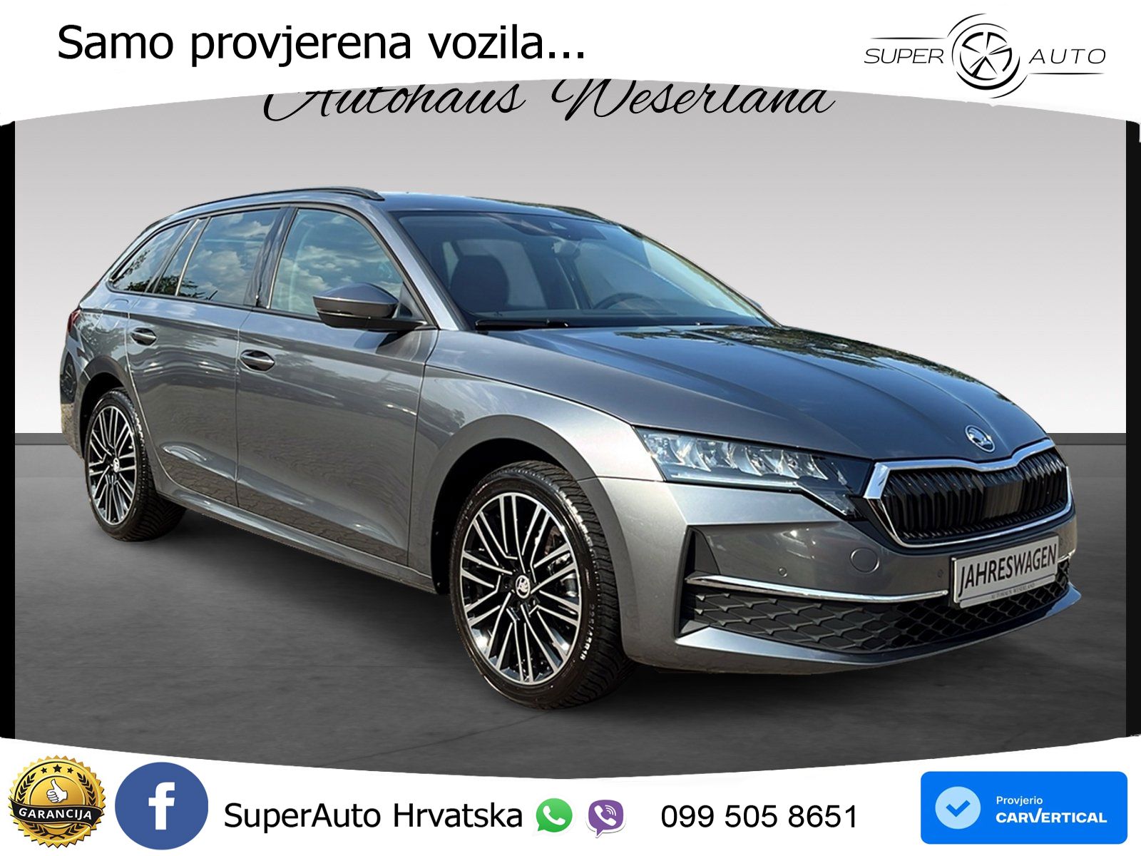 Škoda Octavia Combi 1.5 TSI (150 KS) Selection LED+GR SJED+ACC