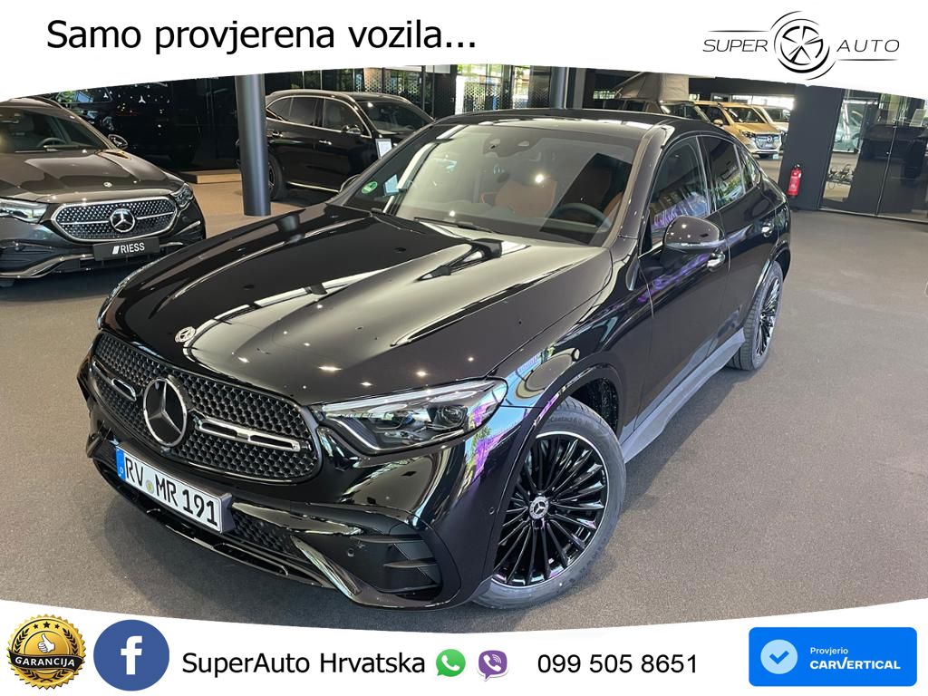 Mercedes GLC Coupe 300 (258 KS) 4MATIC 9G-TRONIC AMG ACC+GR SJED+360+PANO