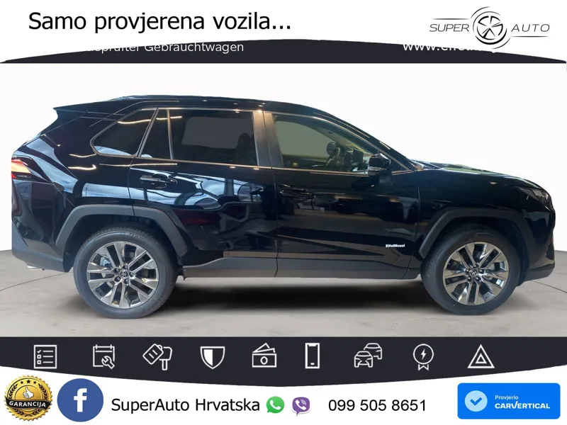 Toyota RAV4 2.5 (222 KS) Hybrid AWD-i eCVT LED+GR SJED+ACC
