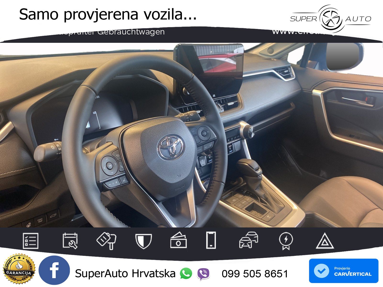 Toyota RAV4 2.5 (222 KS) Hybrid AWD-i eCVT LED+GR SJED+ACC