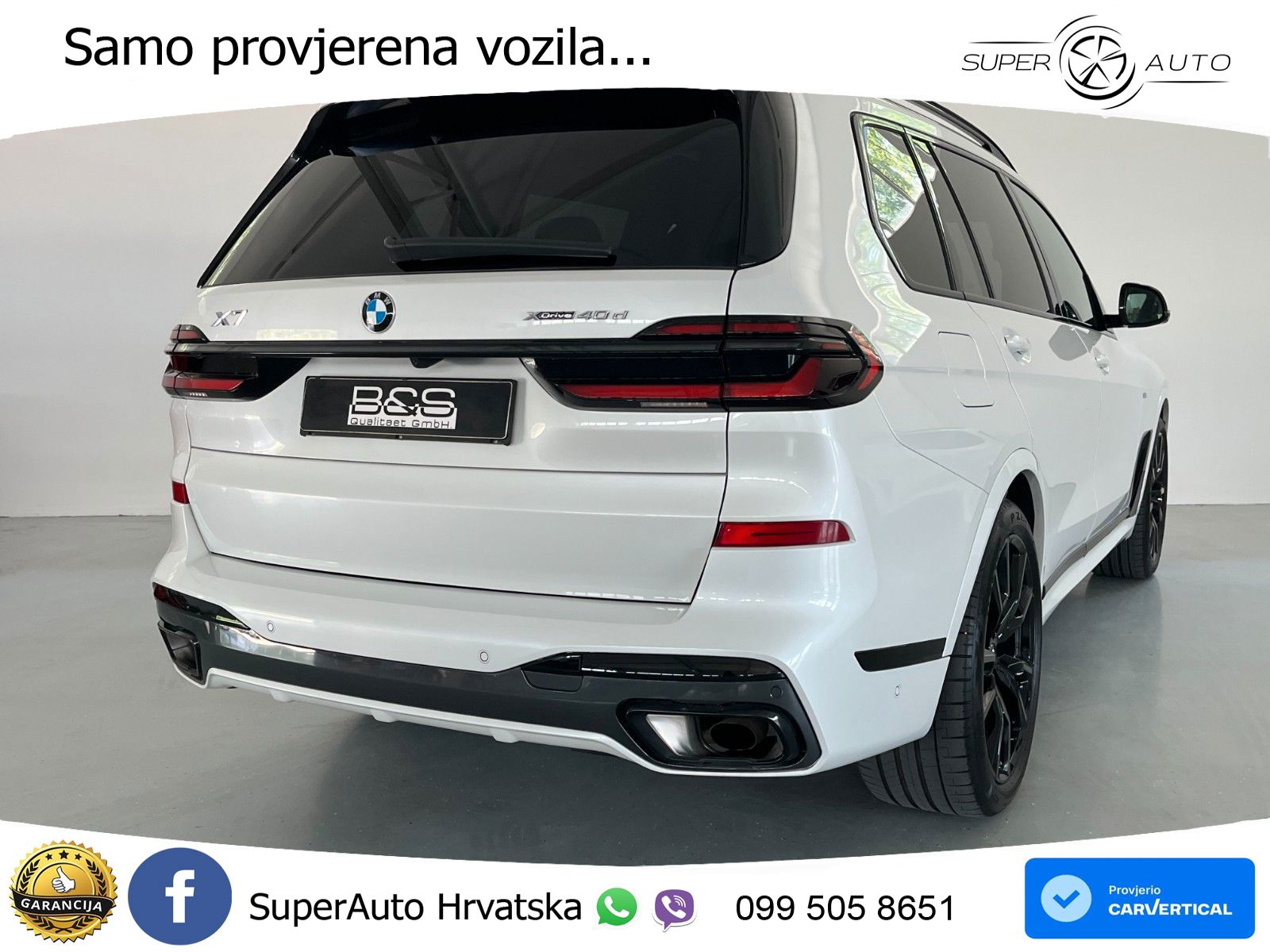 BMW X7 40d (352 KS) xDrive Steptronic M Sport LED+GR SJED+ACC