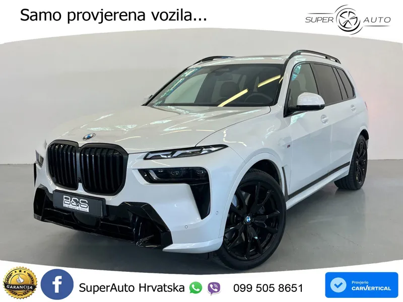 BMW X7 40d (352 KS) xDrive Steptronic M Sport LED+GR SJED+ACC