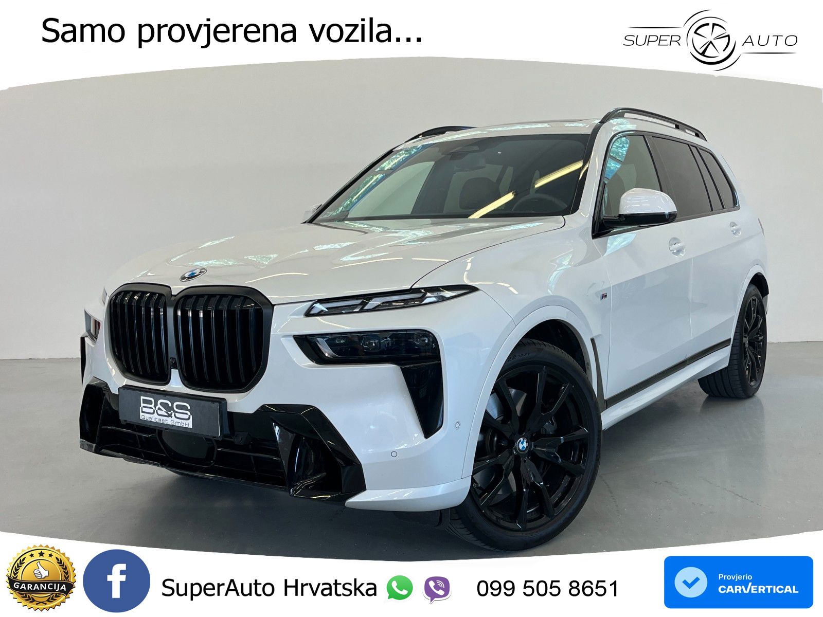 BMW X7 40d (352 KS) xDrive Steptronic M Sport LED+GR SJED+ACC