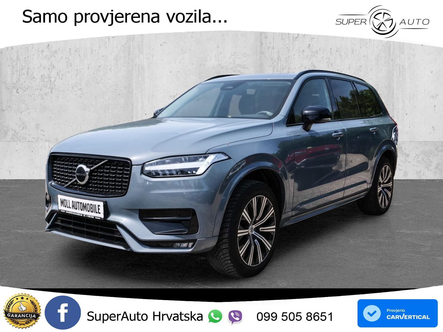 Volvo XC90 2.0 B5 AWD Automatic LED+GR SJED+ACC