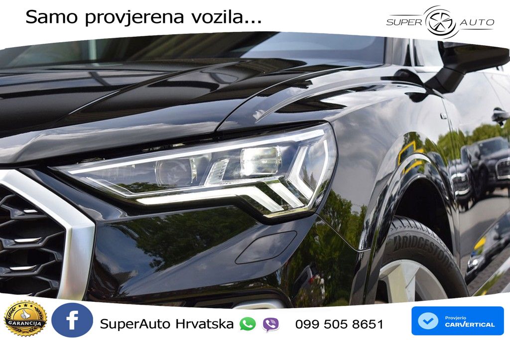 Audi Q3 II Sportback 40 TFSI (190 KS) quattro S tronic S line MATRIX+GR SJED+KAM