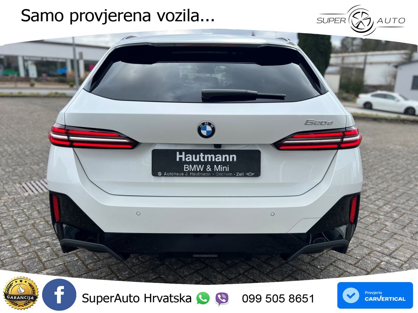 BMW 520d Touring (197 KS) Steptronic M Sport ACC+HEAD+4xGR SJED+360+PANO