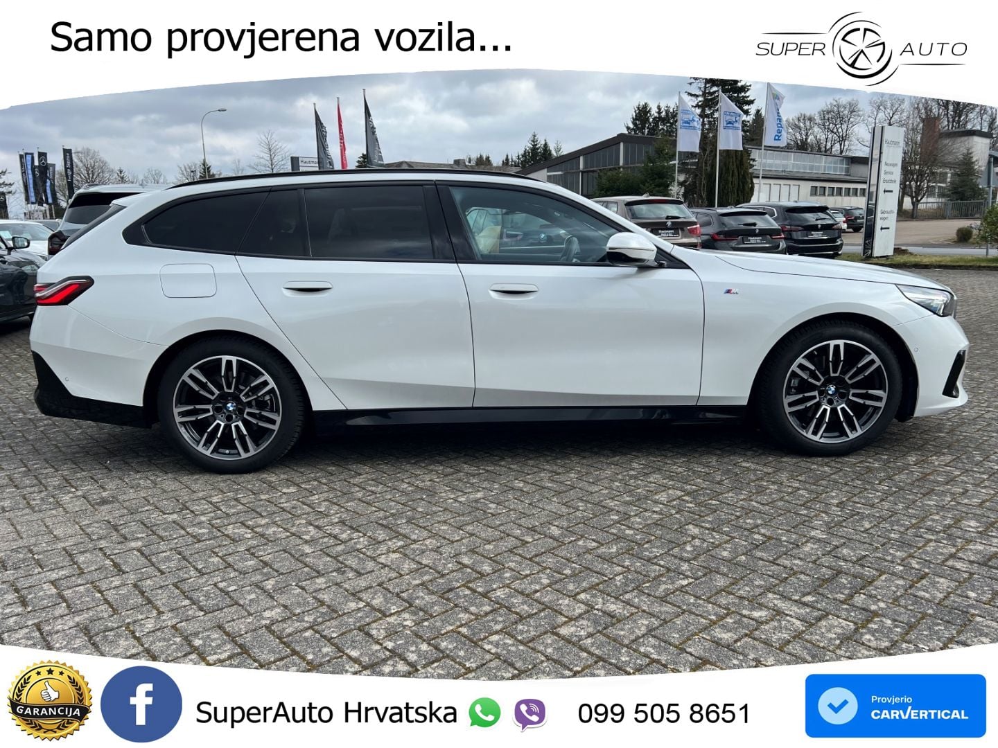 BMW 520d Touring (197 KS) Steptronic M Sport ACC+HEAD+4xGR SJED+360+PANO