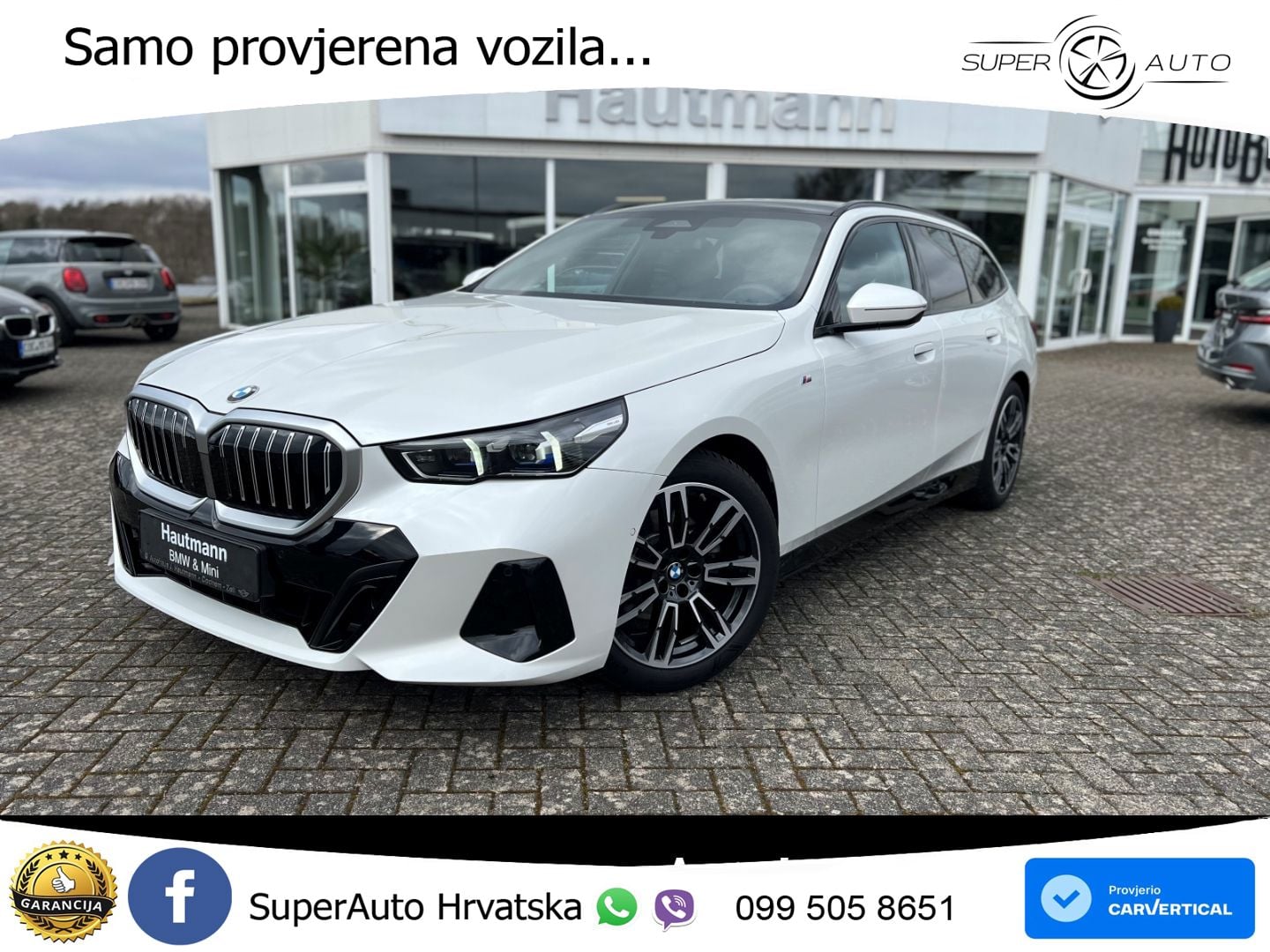 BMW 520d Touring (197 KS) Steptronic M Sport ACC+HEAD+4xGR SJED+360+PANO