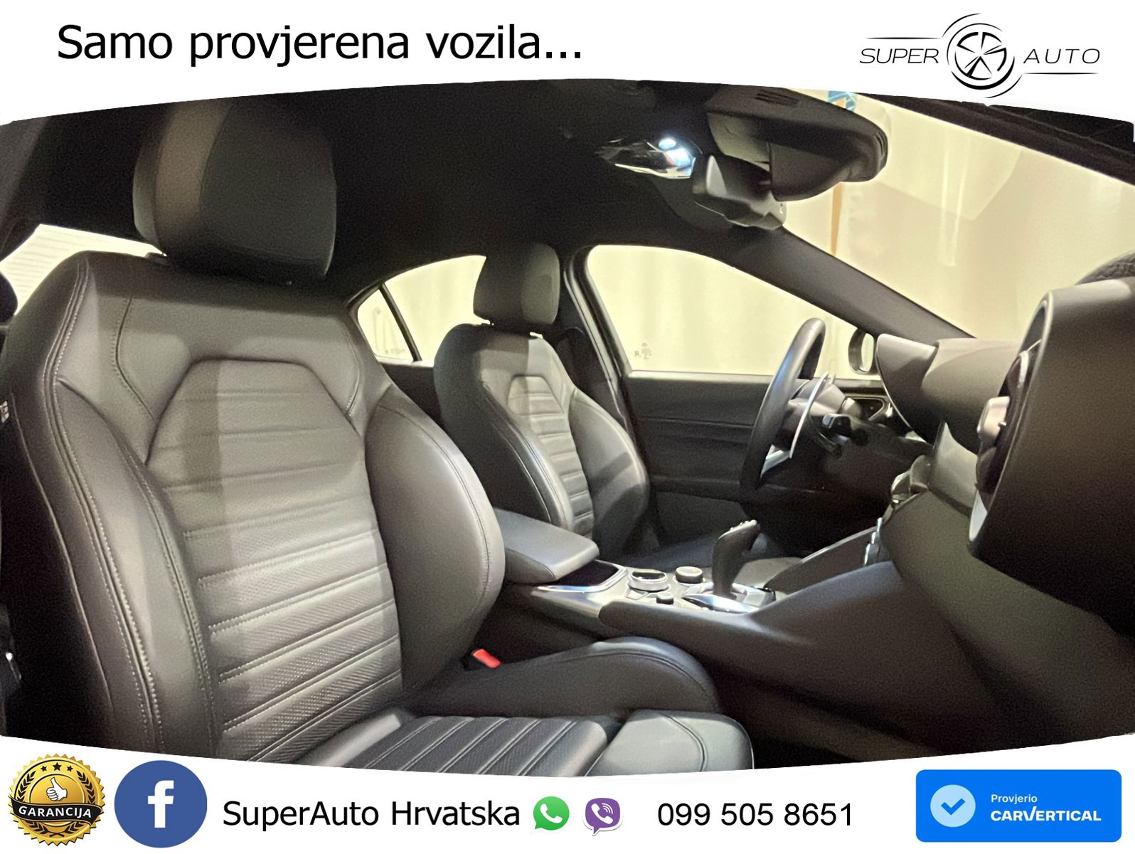 Alfa Romeo Giulia 2.0 Turbo (280 KS) Q4 Automatic LED+GR SJED+ACC