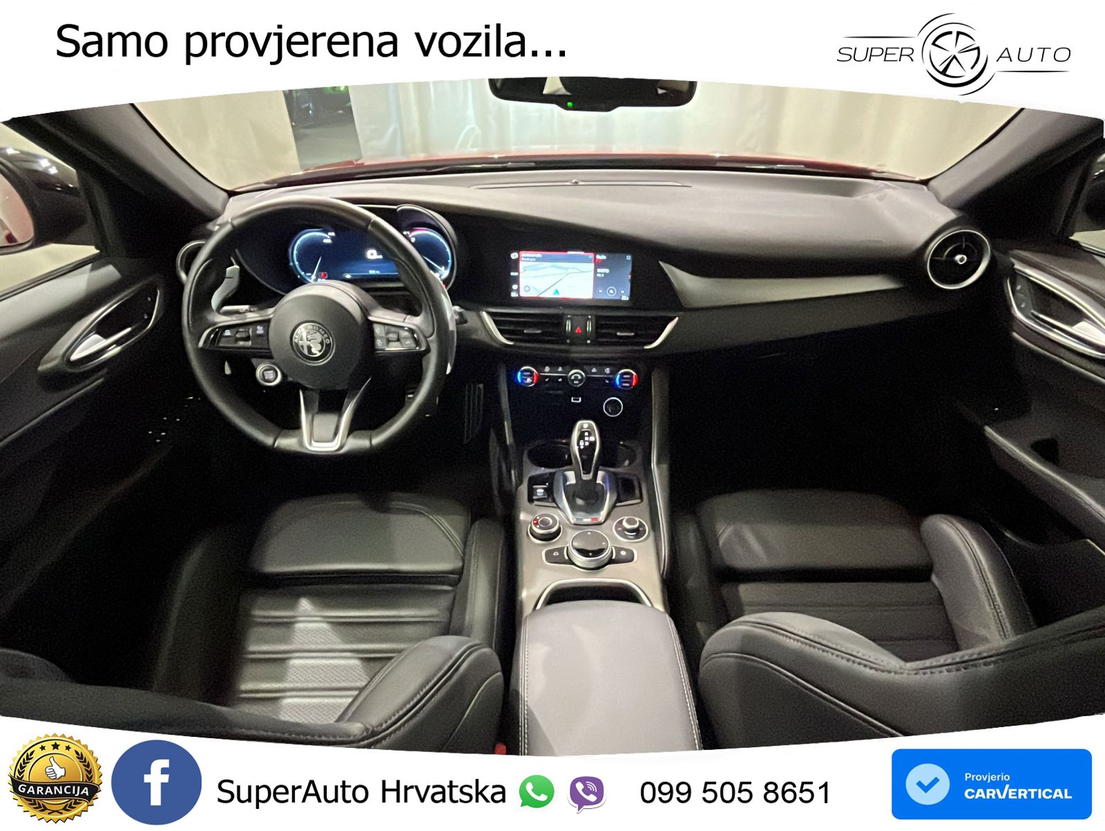 Alfa Romeo Giulia 2.0 Turbo (280 KS) Q4 Automatic LED+GR SJED+ACC