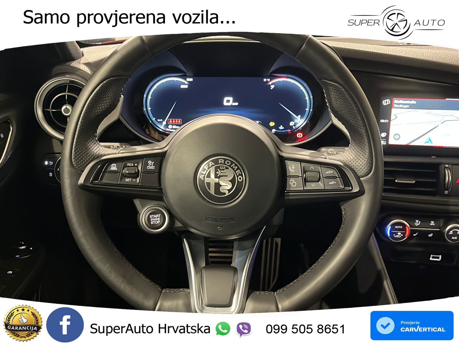 Alfa Romeo Giulia 2.0 Turbo (280 KS) Q4 Automatic LED+GR SJED+ACC