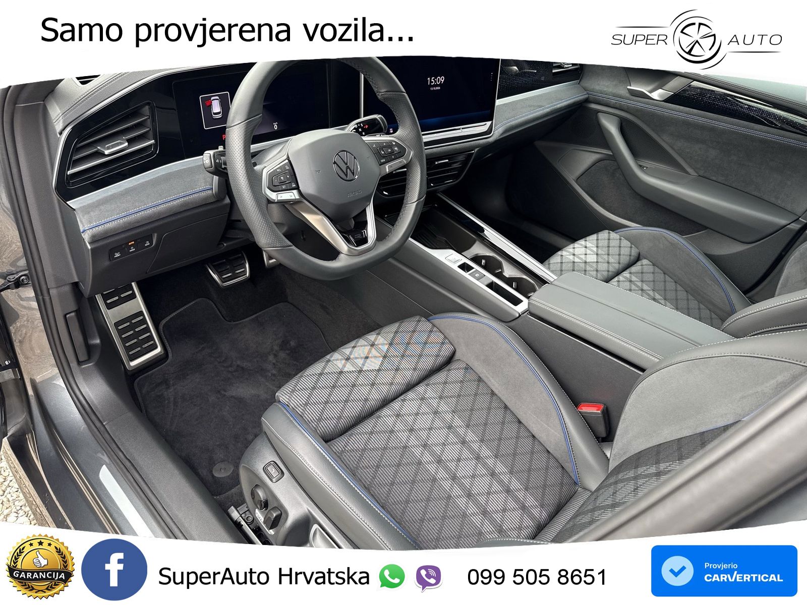 Volkswagen Passat Variant 2.0 TDI (193 KS) 4MOTION DSG R-Line LED+GR SJED+ACC