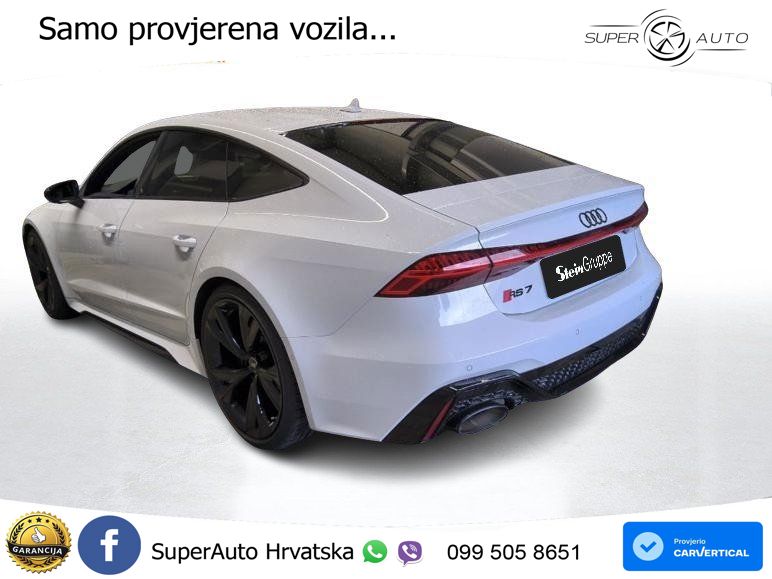 Audi RS7 4.0 TFSI V8 (600 KS) quattro tiptronic ZRAČNI+ACC+4xGR SJED+KAM