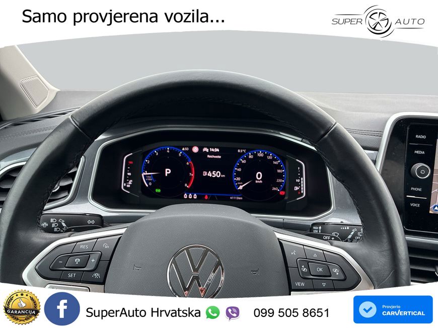 Volkswagen T-Roc I 1.5 TSI (150 KS) DSG MATRIX+GR SJED+KAM