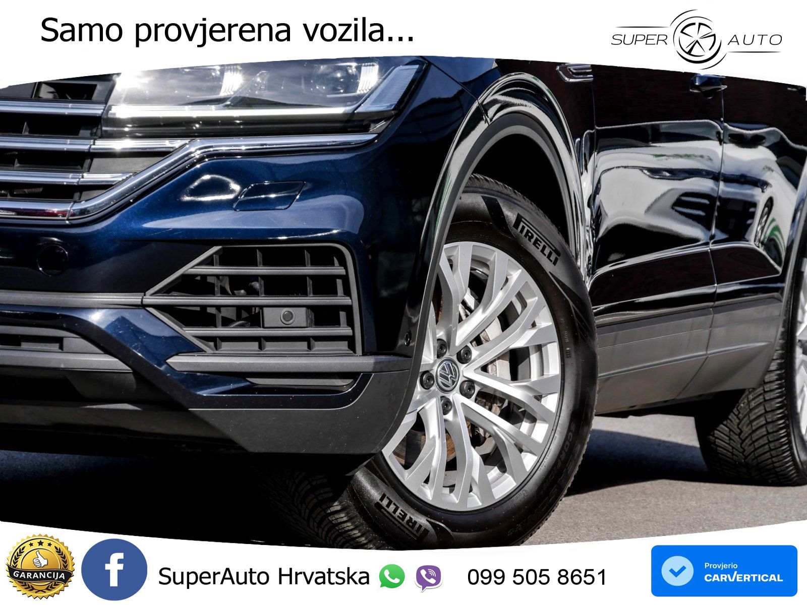 Volkswagen Touareg 3.0 V6 TDI (231 KS) 4MOTION Tiptronic ZRAČNI+ACC+4xGR SJED+KAM