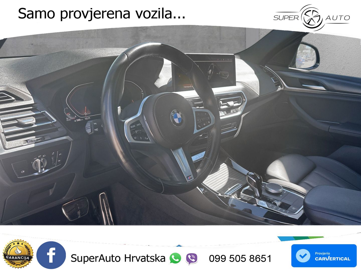 BMW X3 20d xDrive Steptronic M Sport LED+GR SJED+ACC