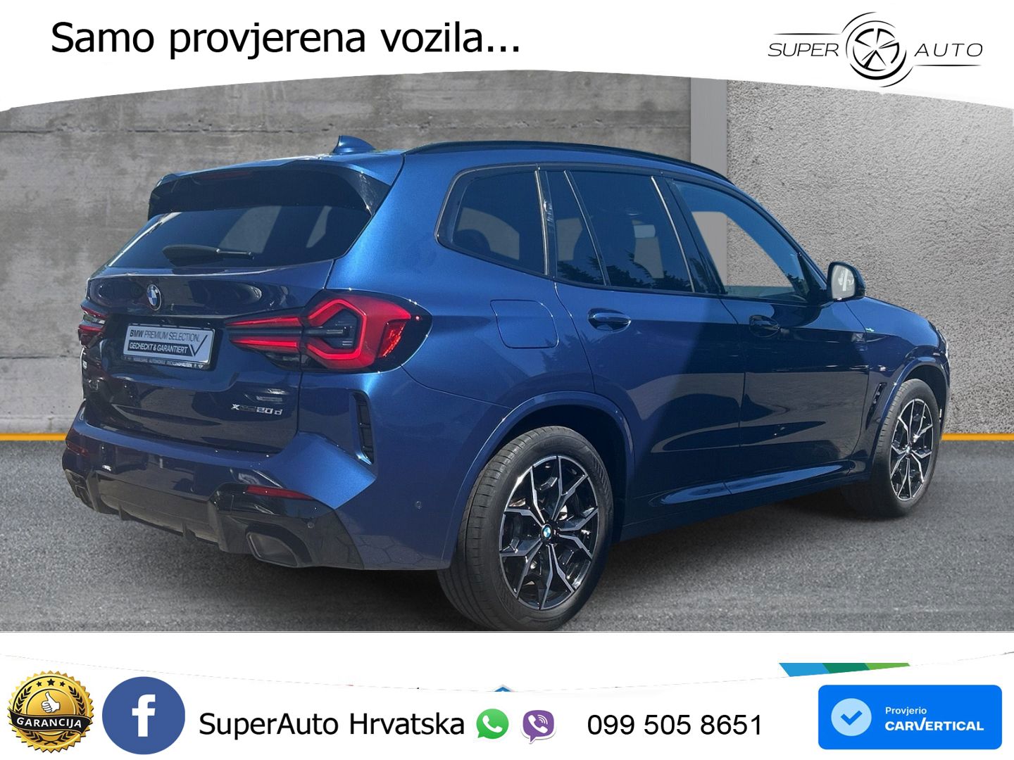 BMW X3 20d xDrive Steptronic M Sport LED+GR SJED+ACC