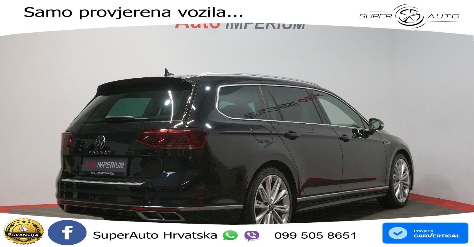 Volkswagen Passat Variant 2.0 TSI (190 KS) DSG R-Line LED+GR SJED+ACC