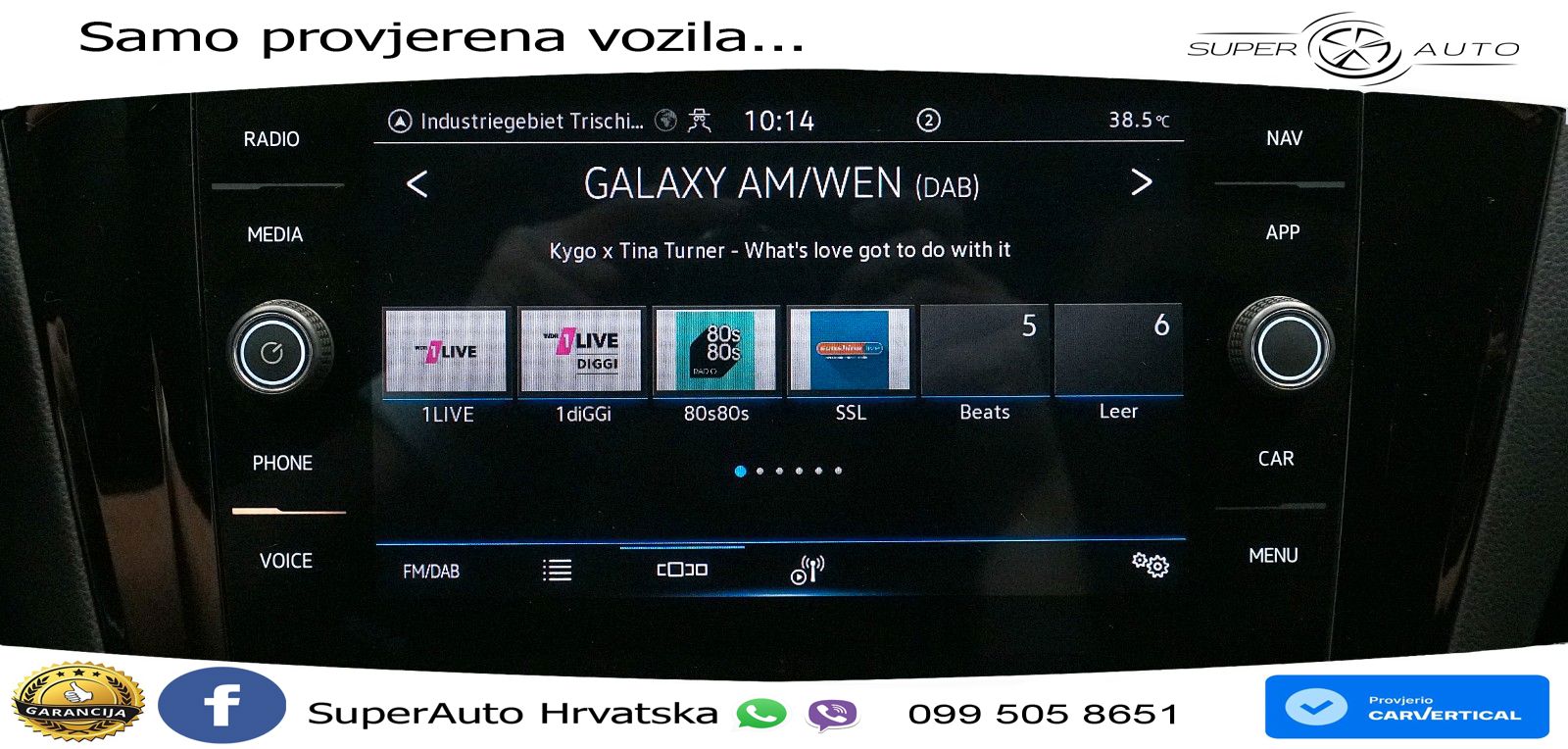 Volkswagen Passat Variant 2.0 TSI (190 KS) DSG R-Line LED+GR SJED+ACC