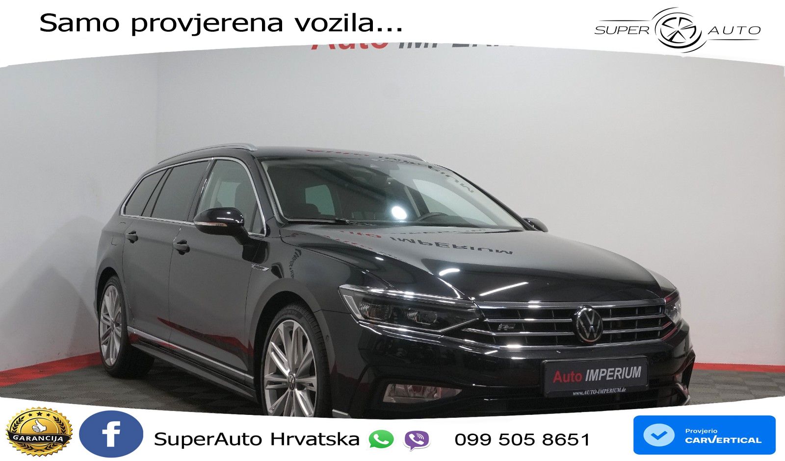 Volkswagen Passat Variant 2.0 TSI (190 KS) DSG R-Line LED+GR SJED+ACC