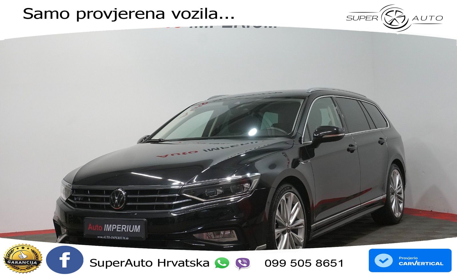 Volkswagen Passat Variant 2.0 TSI (190 KS) DSG R-Line LED+GR SJED+ACC