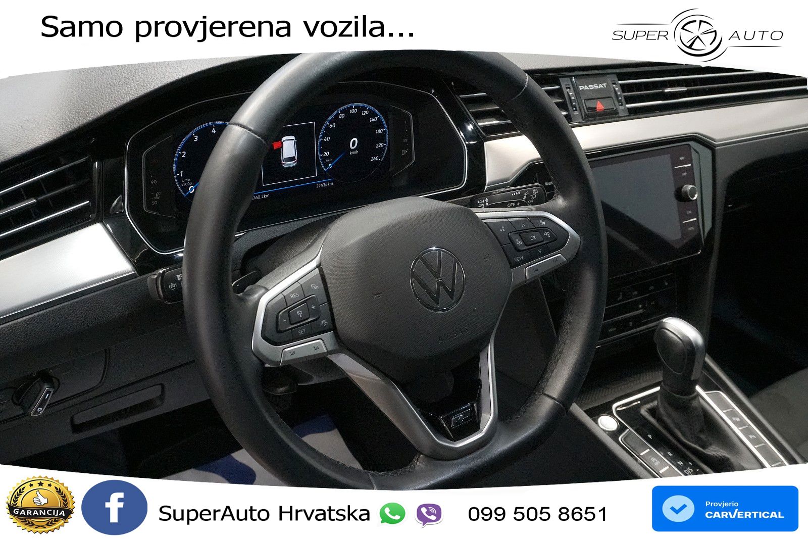 Volkswagen Passat Variant 2.0 TSI (190 KS) DSG R-Line LED+GR SJED+ACC
