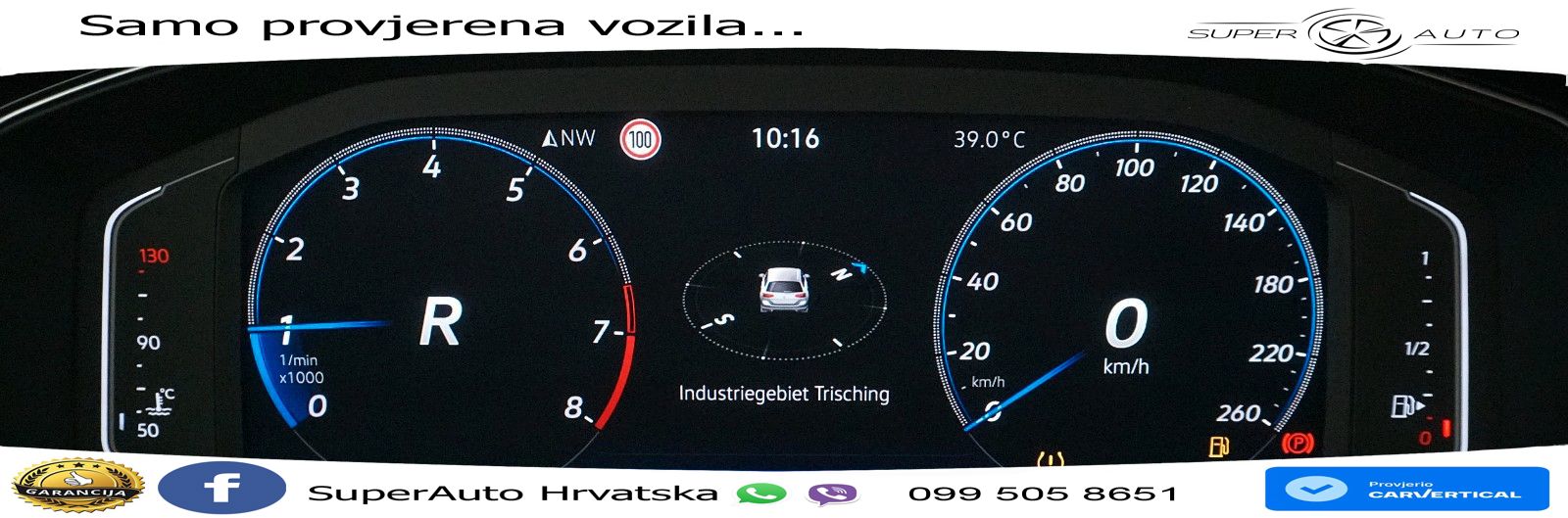 Volkswagen Passat Variant 2.0 TSI (190 KS) DSG R-Line LED+GR SJED+ACC