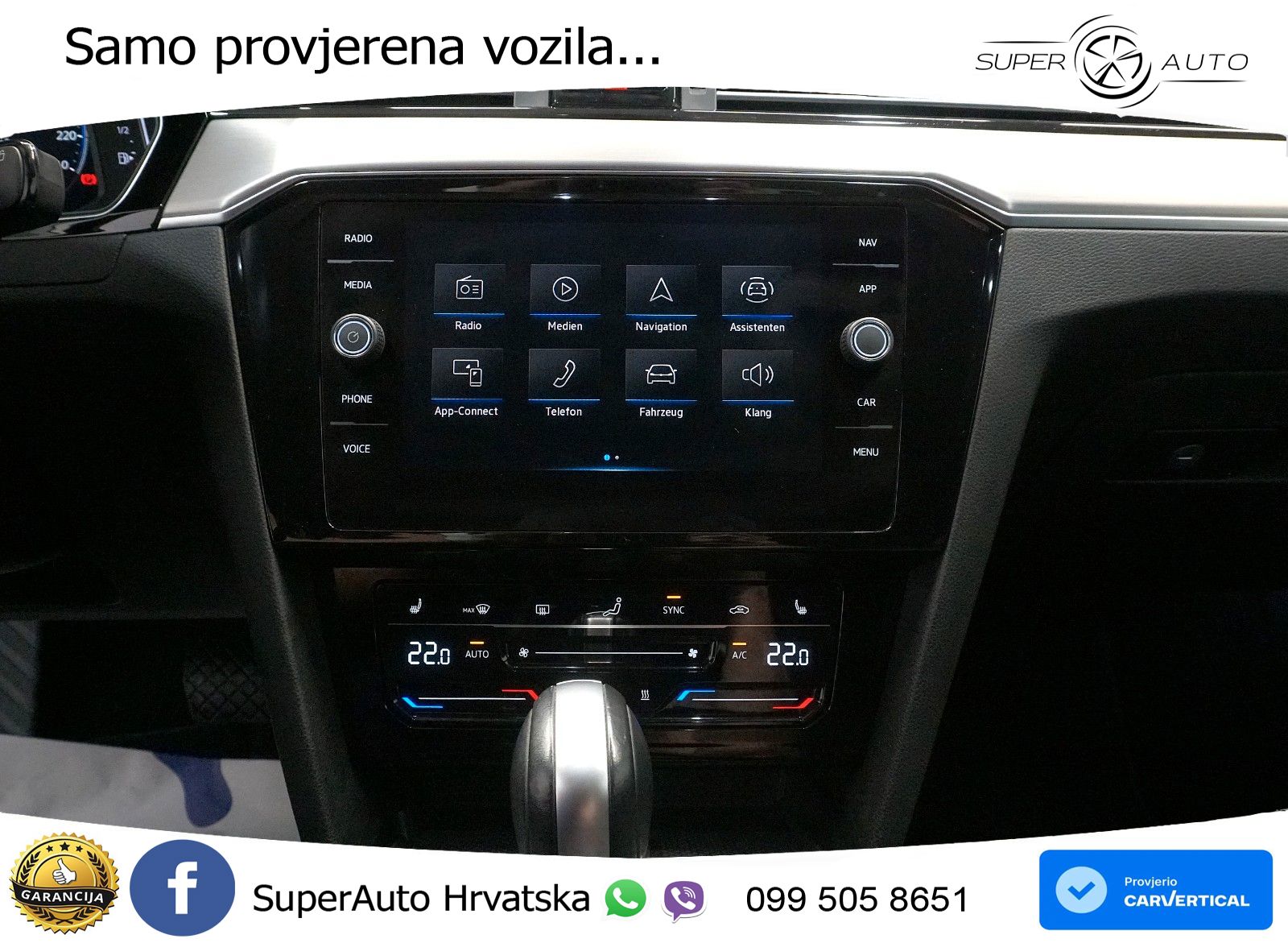 Volkswagen Passat Variant 2.0 TSI (190 KS) DSG R-Line LED+GR SJED+ACC
