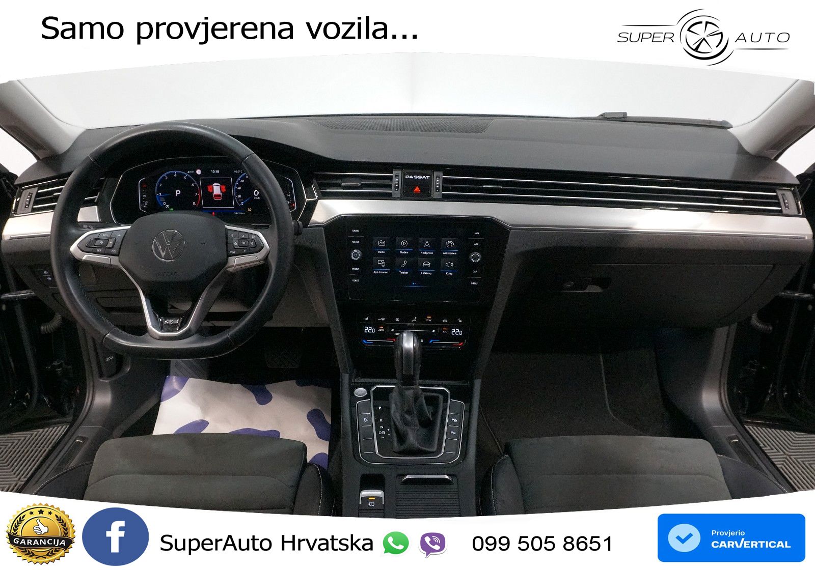 Volkswagen Passat Variant 2.0 TSI (190 KS) DSG R-Line LED+GR SJED+ACC