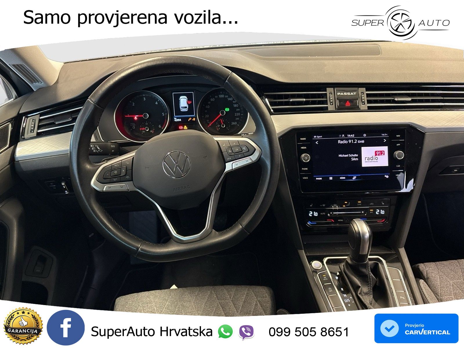 Volkswagen Passat Variant 2.0 TDI (150 KS) DSG Business LED+GR SJED+ACC