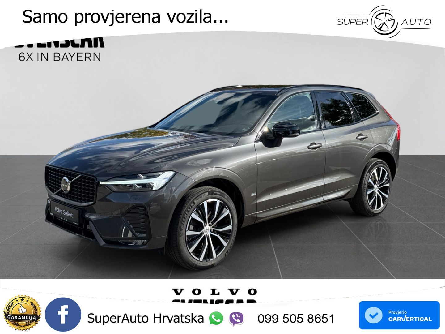 Volvo XC60 B4 Diesel FWD Geartronic LED+GR SJED+ACC