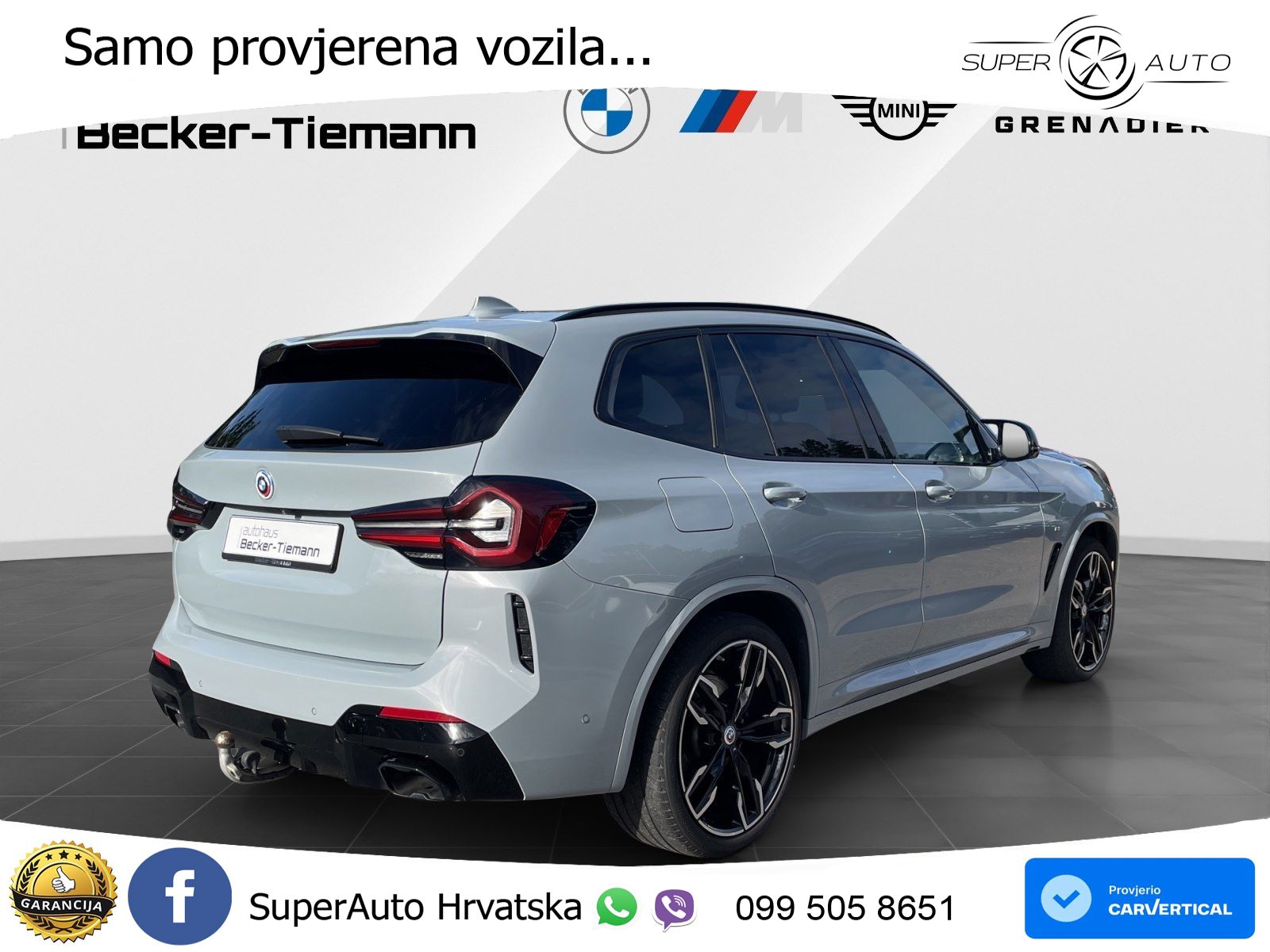 BMW X3 M40d xDrive Steptronic LED+GR SJED+ACC