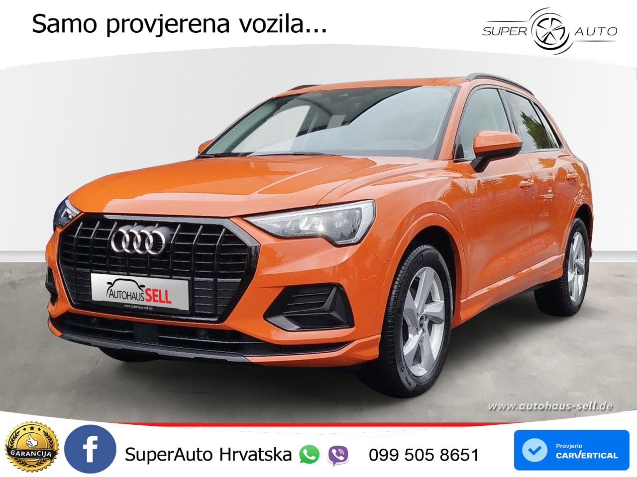 Audi Q3 35 TFSI (150 KS) S tronic advanced LED+GR SJED+ACC