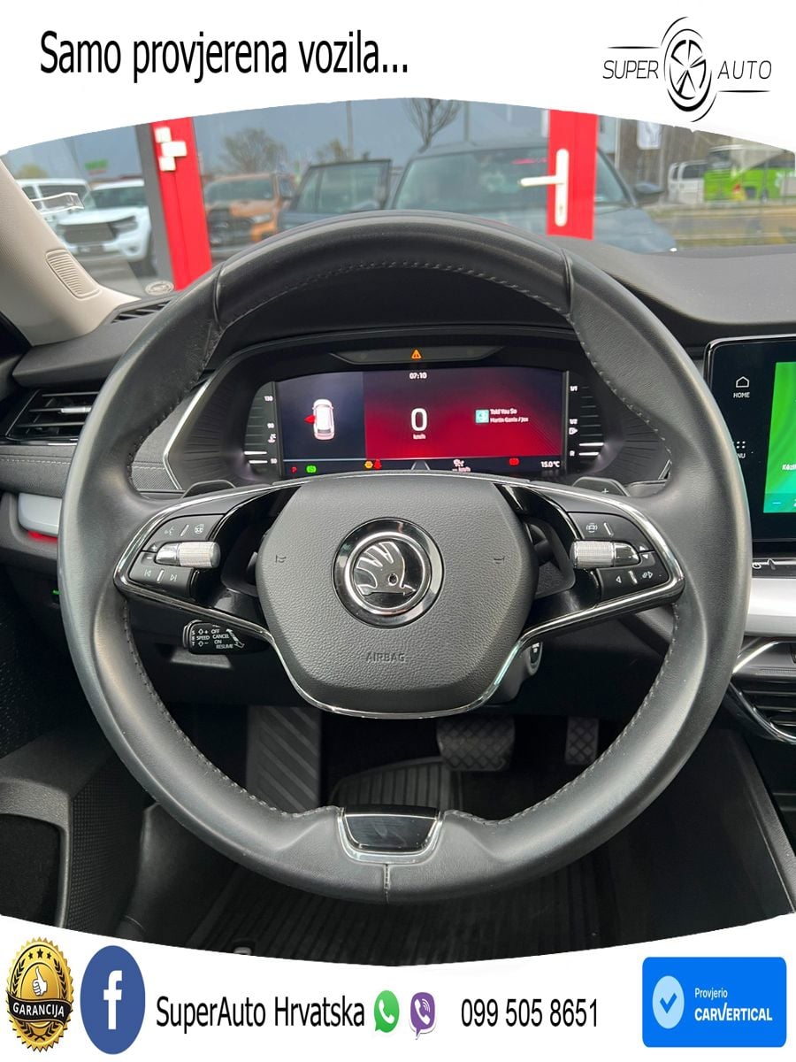 Škoda Octavia Combi 2.0 TDI (150 KS) 4x4 DSG LED+GR SJED+ACC