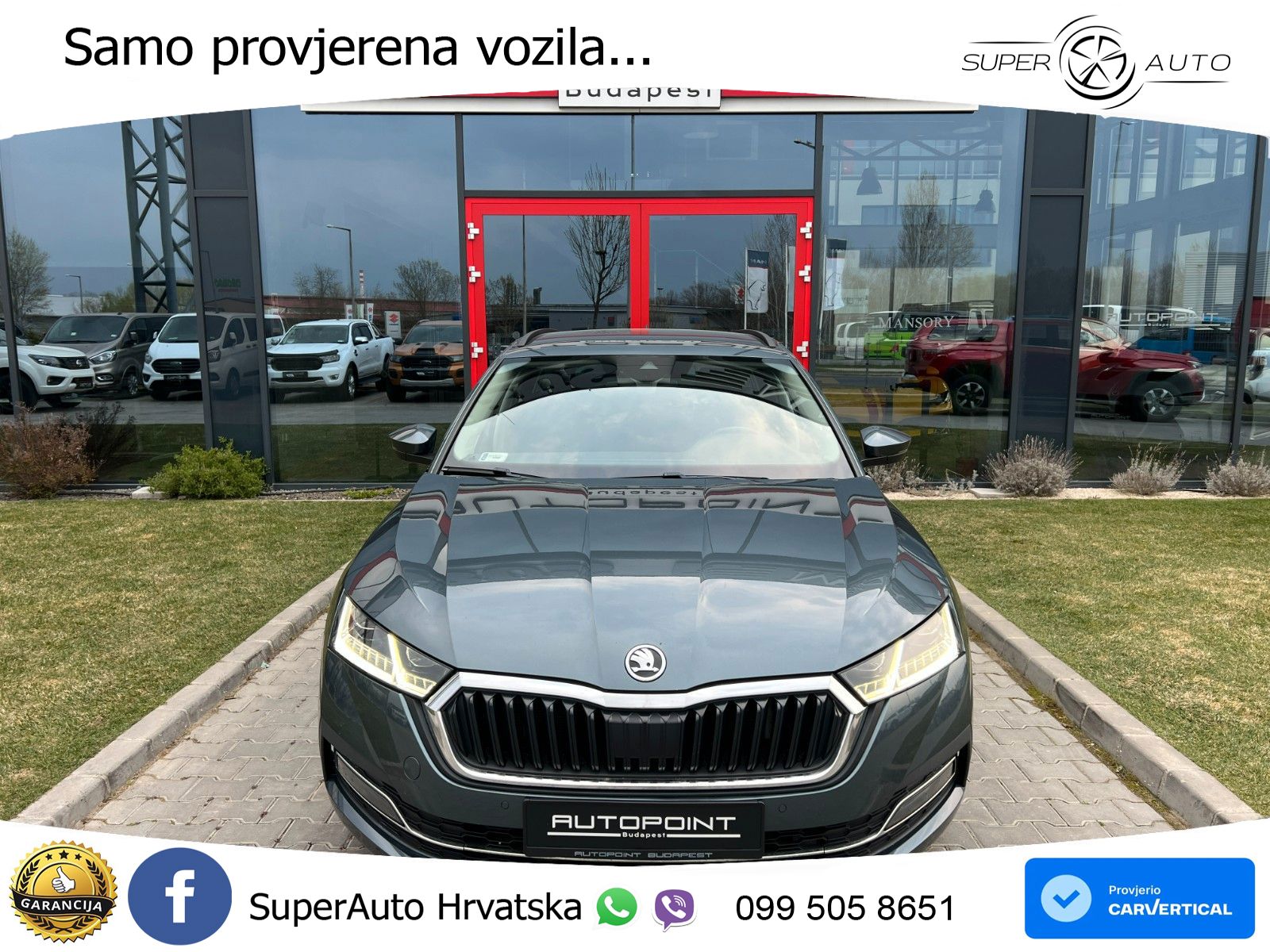 Škoda Octavia Combi 2.0 TDI (150 KS) 4x4 DSG LED+GR SJED+ACC