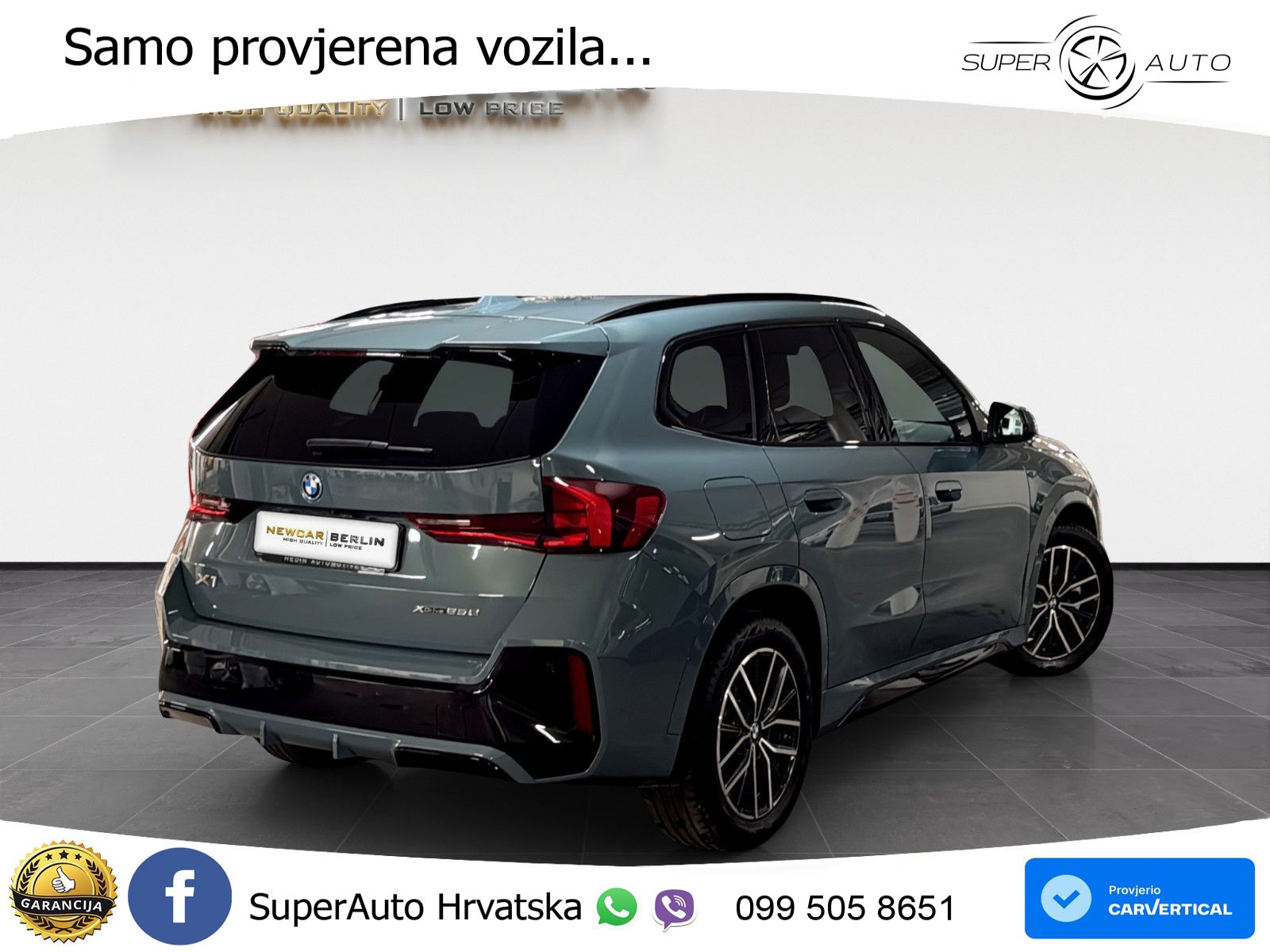 BMW X1 25e (245 KS) xDrive Steptronic M Sport LED+GR SJED+ACC
