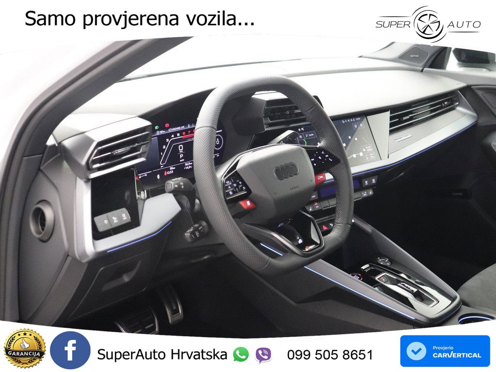 Audi RS3 Sedan 2.5 TFSI (400 KS) quattro S tronic MATRIX+GR SJED+KAM