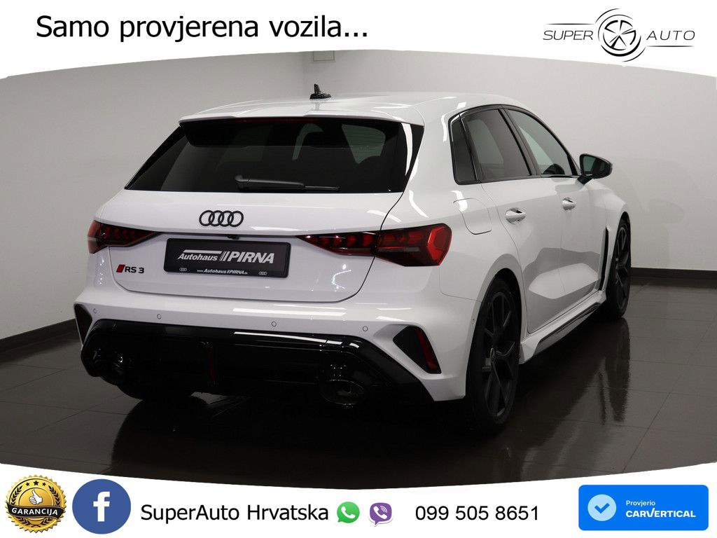Audi RS3 Sedan 2.5 TFSI (400 KS) quattro S tronic MATRIX+GR SJED+KAM