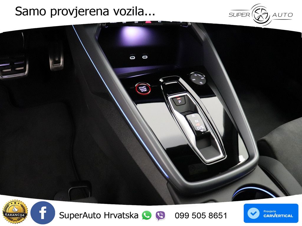 Audi RS3 Sedan 2.5 TFSI (400 KS) quattro S tronic MATRIX+GR SJED+KAM