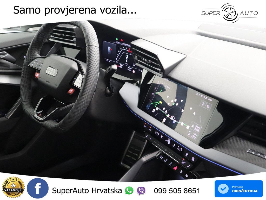 Audi RS3 Sedan 2.5 TFSI (400 KS) quattro S tronic MATRIX+GR SJED+KAM