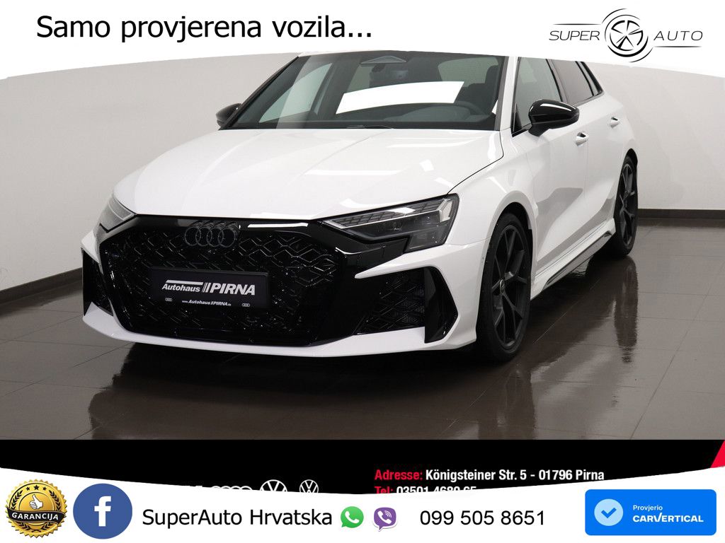 Audi RS3 Sedan 2.5 TFSI (400 KS) quattro S tronic MATRIX+GR SJED+KAM
