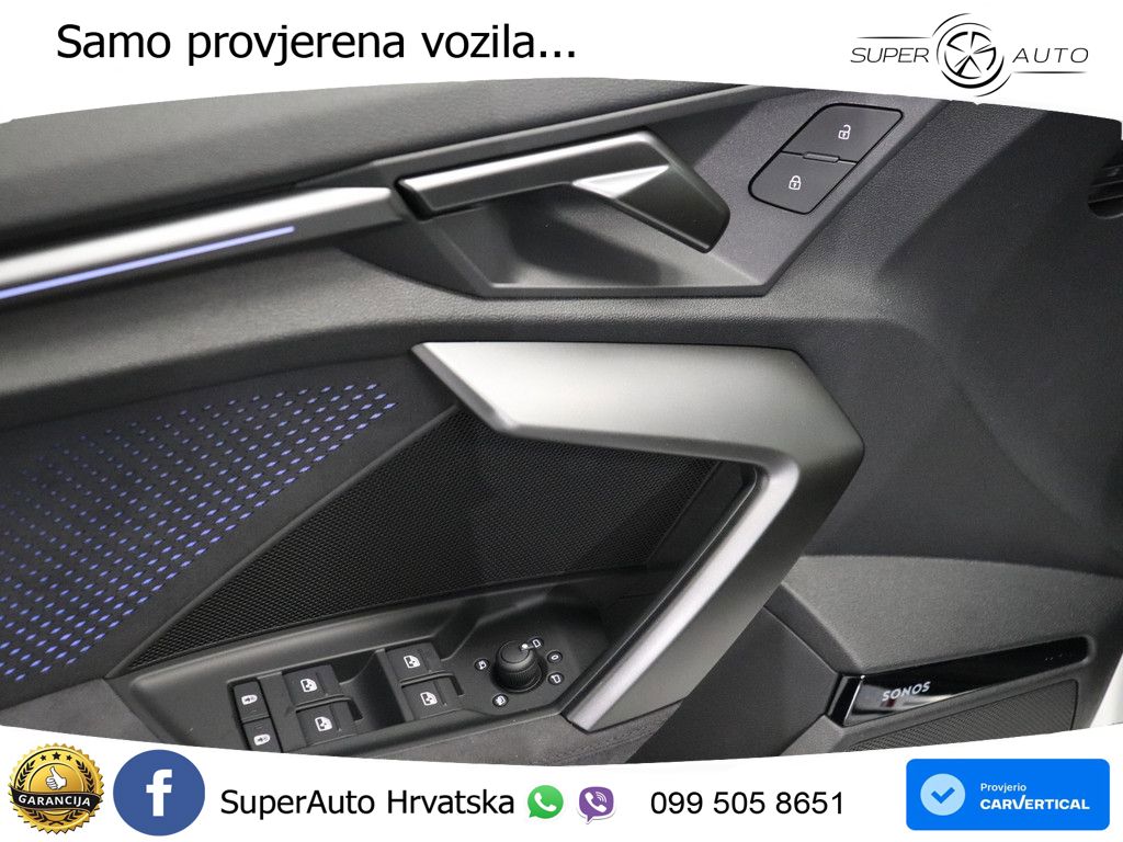Audi RS3 Sedan 2.5 TFSI (400 KS) quattro S tronic MATRIX+GR SJED+KAM