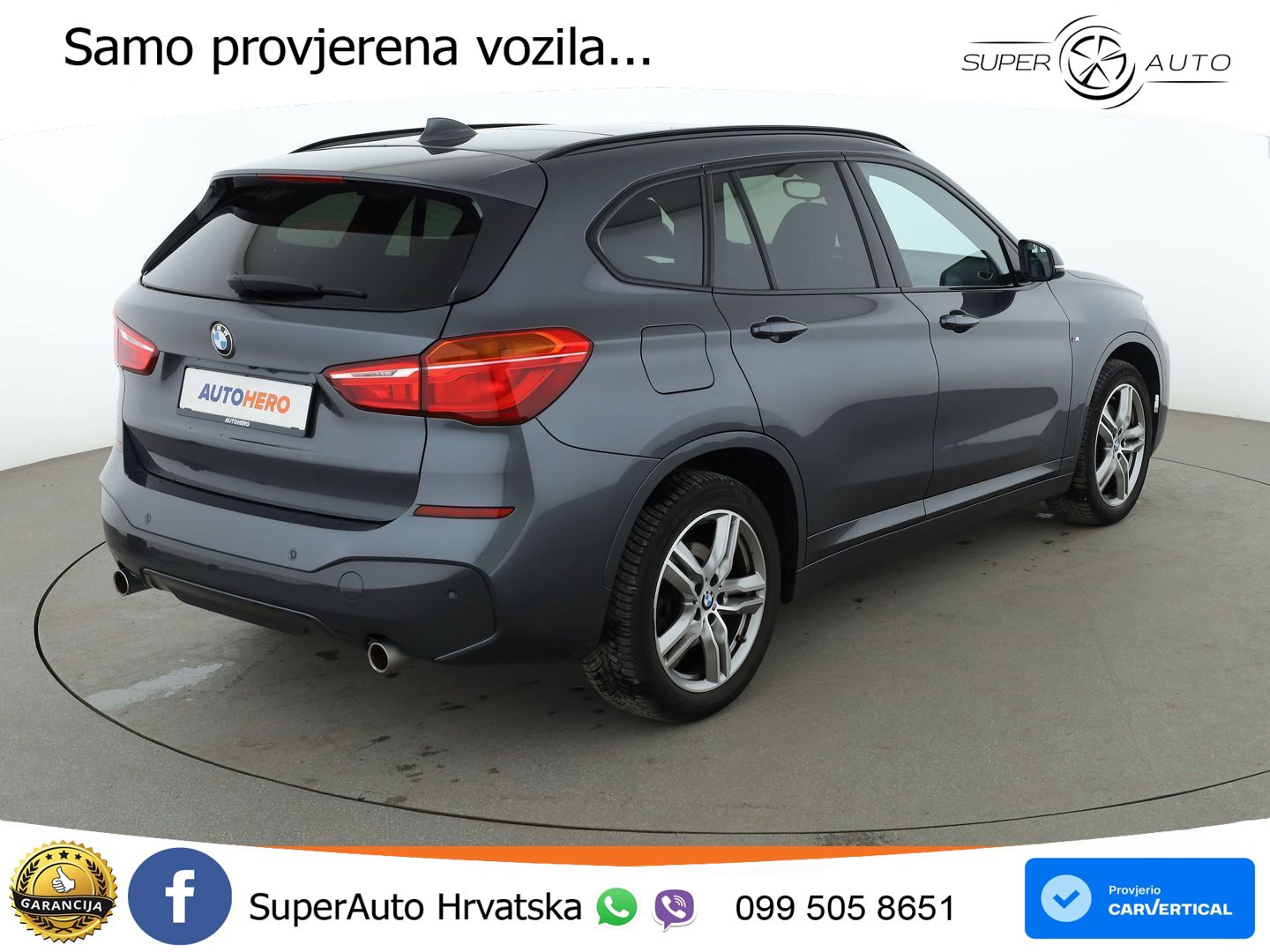 BMW X1 20i (192 KS) Steptronic M Sport LED+GR SJED+ACC