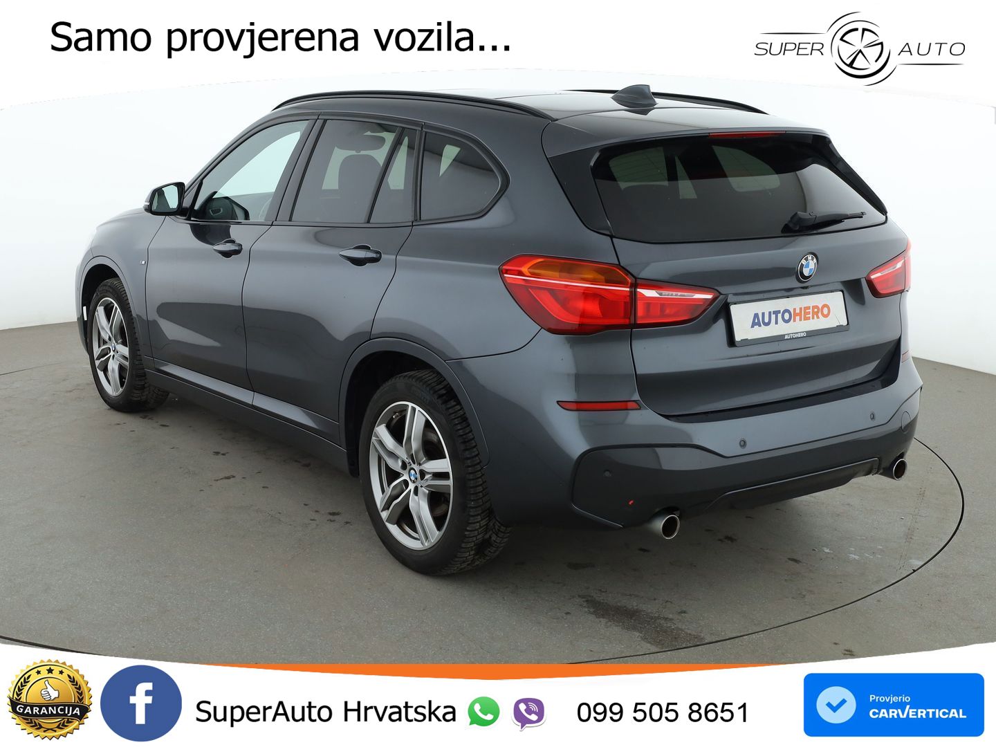 BMW X1 20i (192 KS) Steptronic M Sport LED+GR SJED+ACC