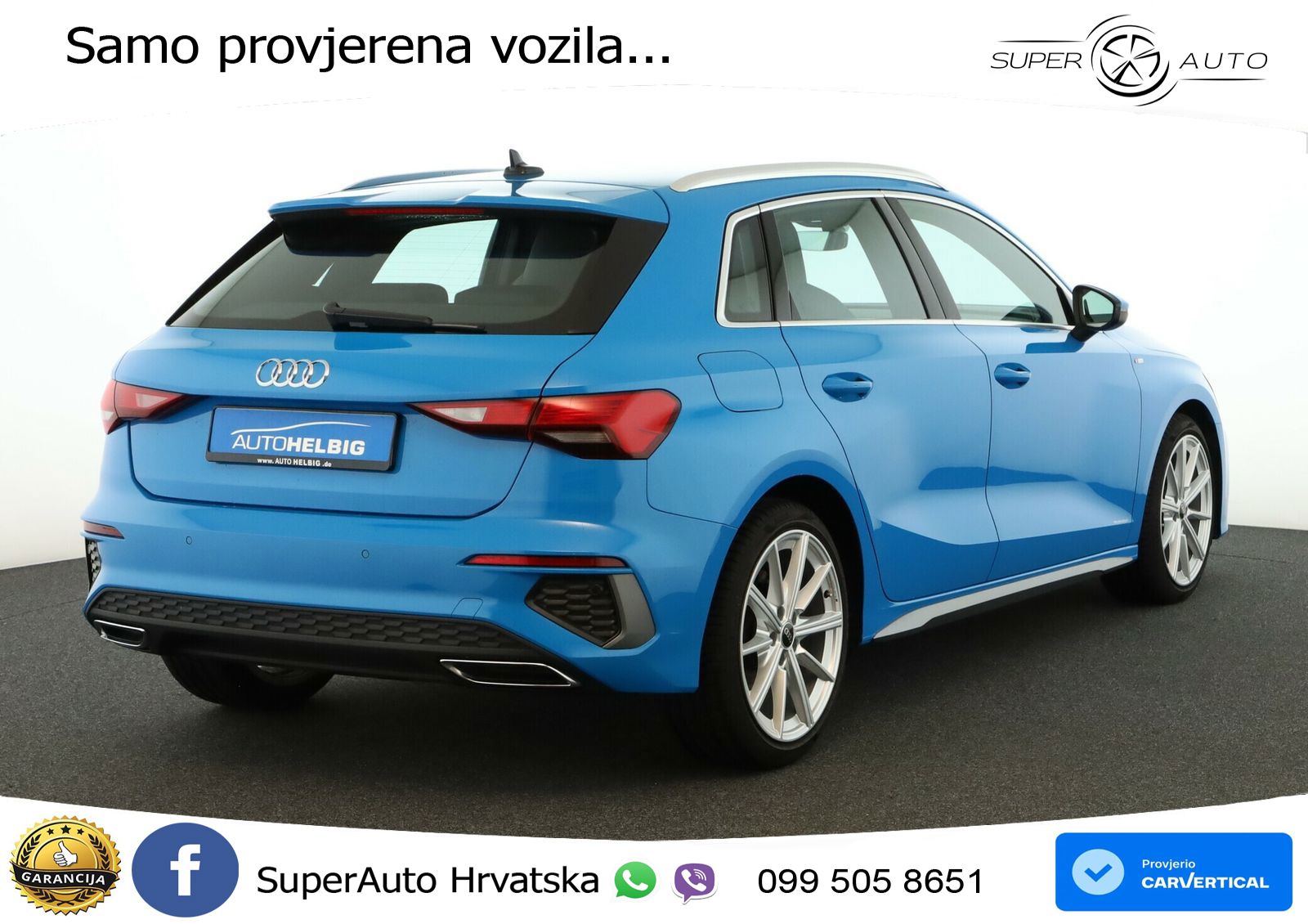 Audi A3 30 TDI (116 KS) S tronic S line LED+GR SJED+ACC