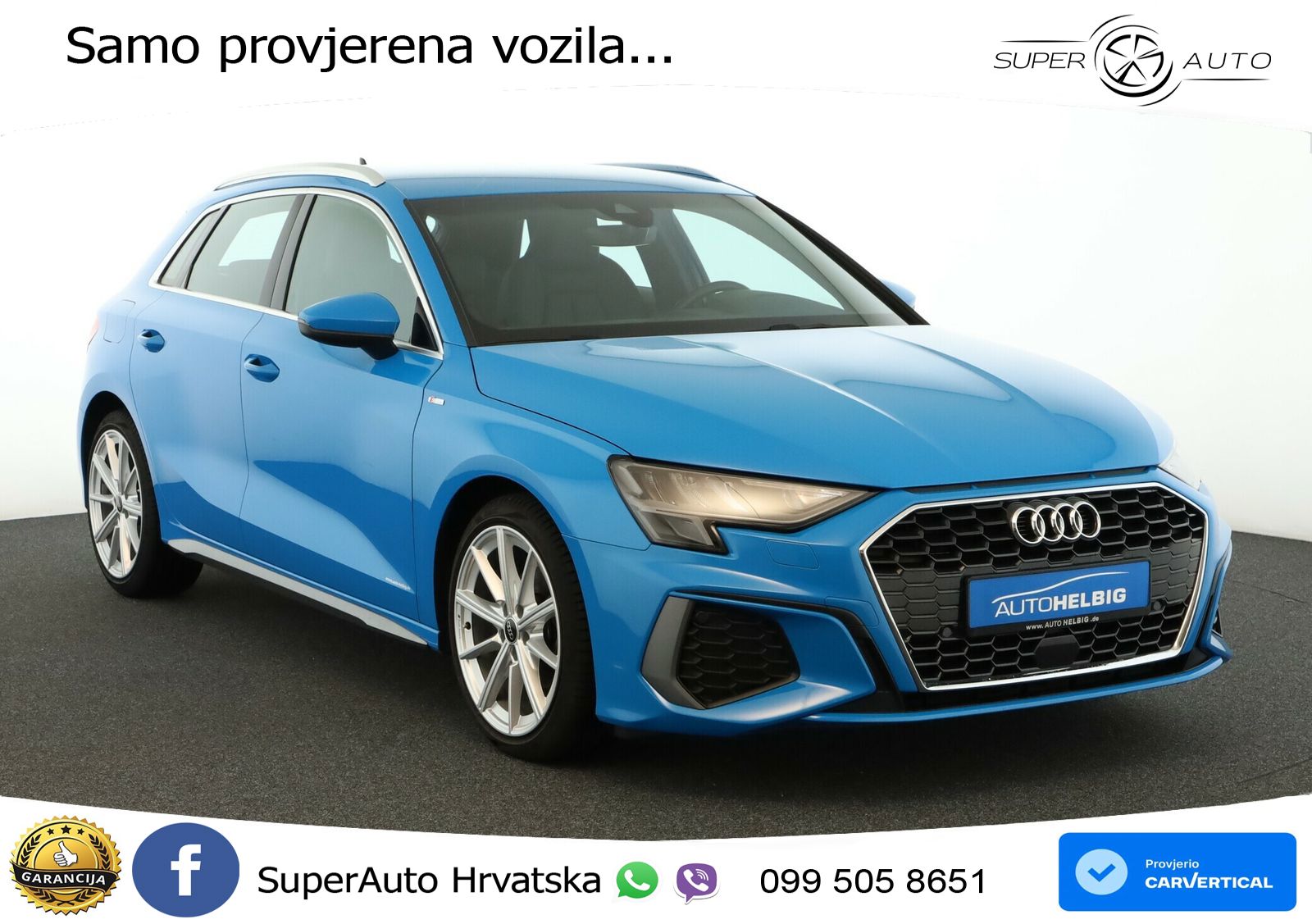 Audi A3 30 TDI (116 KS) S tronic S line LED+GR SJED+ACC