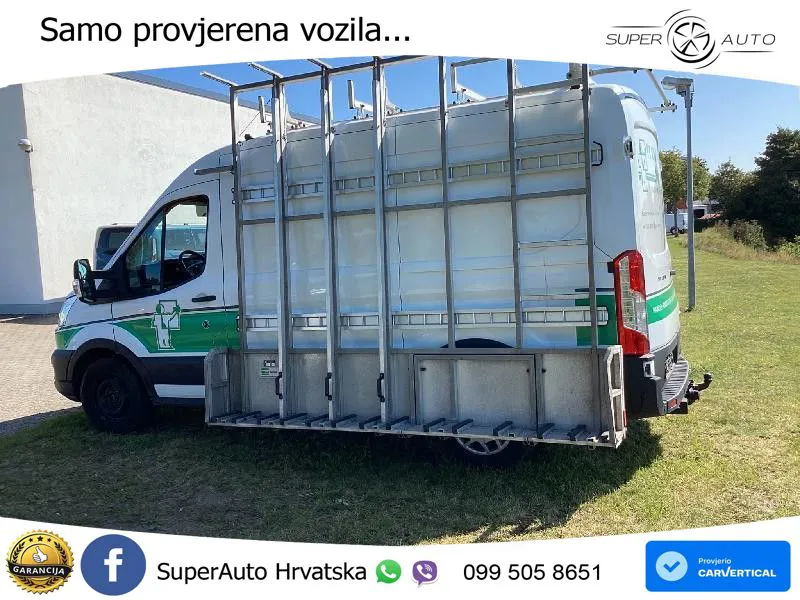 Ford Transit Kasten 350 L2 Trend+Glas+Hegla+AHK+Sort 185 KS